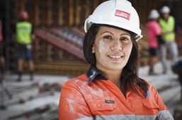 construction photography brisbane worker on site large