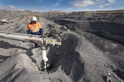 mine photographer ammonium nitrate shot firer large