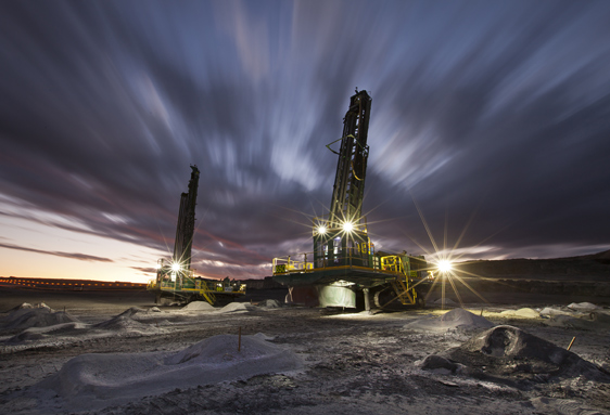 mine photography drill rig nsw large image