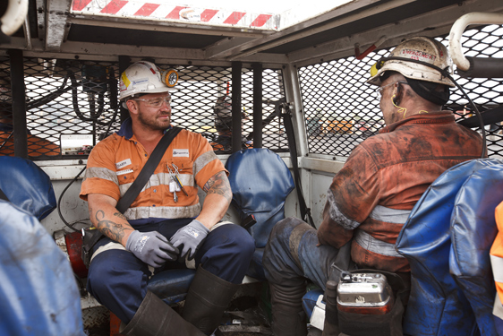 mine photography moranbah drift runner large