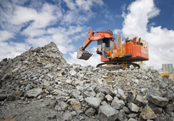 mining-photographer hitachi excavator large