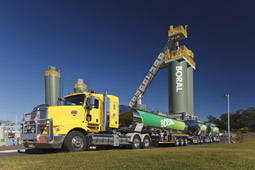 transport photographer boral road train loading large