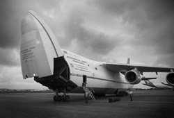 transport photography antonov aircraft large